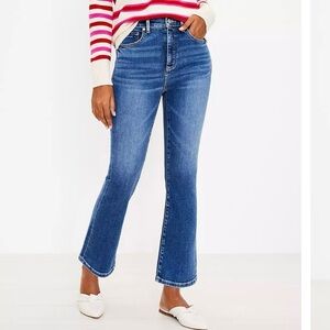 LOFT Classic Blue Cropped Jeans